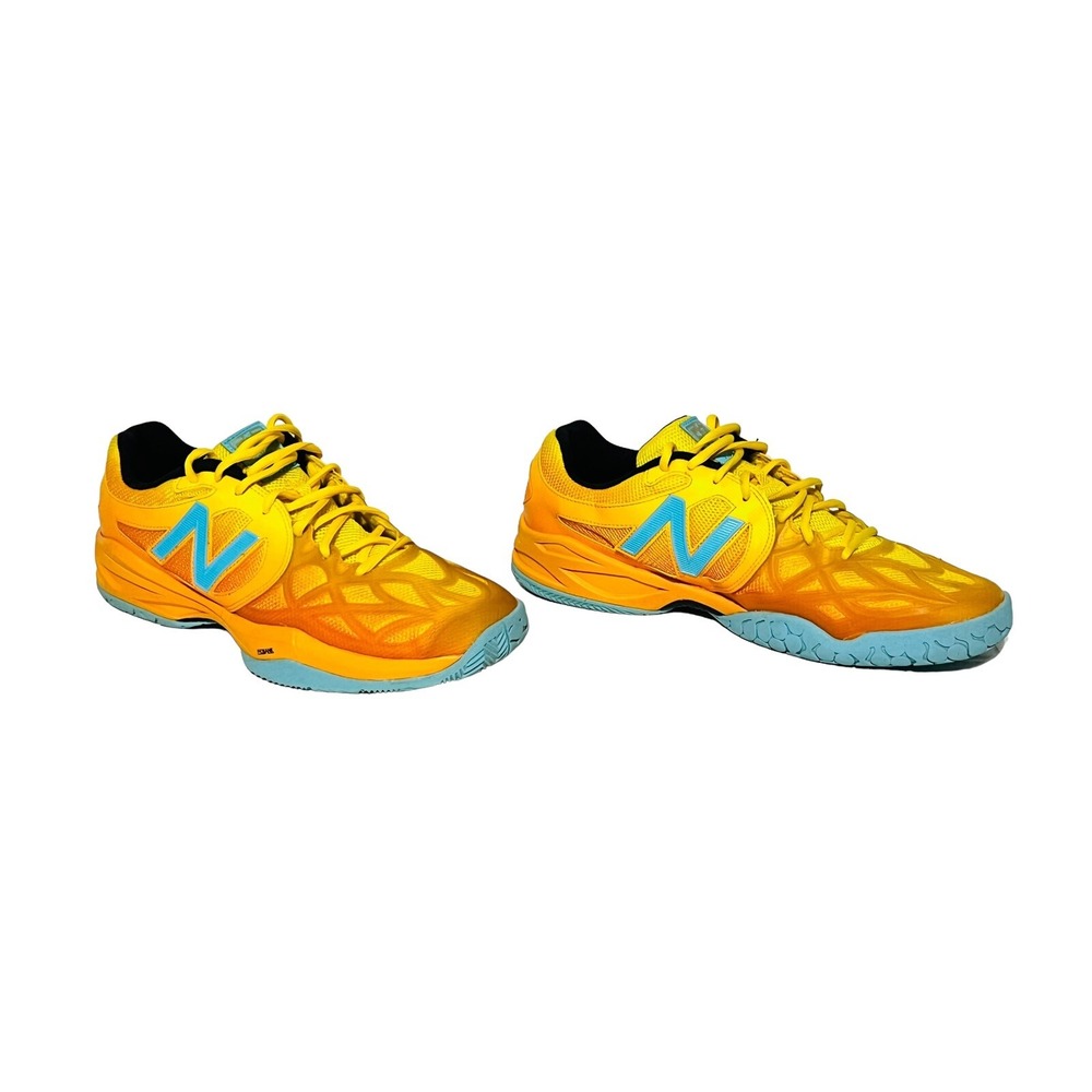 RARE New Balance 996 Probank Revlite Men Shoes Size 12.5 Yellow Orange Lite Blue